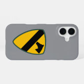 Patch für die Cavalry Division iPhone 16 Hülle (Rückseite (Horizontal))