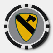 Patch für die Cavalry Division Pokerchips (Vorderseite)
