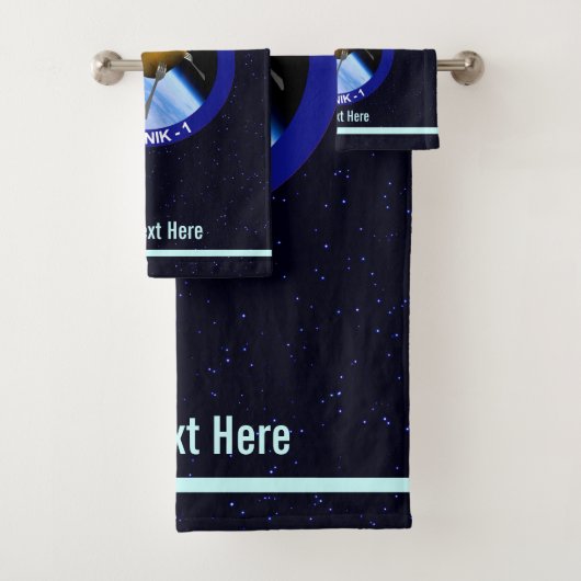Patch für die Satellitenmission von Idaho Spudnik Badhandtuch Set (Insitu)