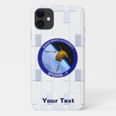Patch für die Satellitenmission von Idaho Spudnik Case-Mate iPhone Hülle (Rückseite)