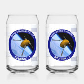 Patch für die Satellitenmission von Idaho Spudnik Dosenglas (Vorderseite)