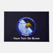 Patch für die Satellitenmission von Idaho Spudnik Fußmatte (Vorderseite)