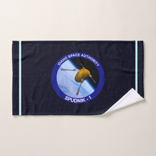 Patch für die Satellitenmission von Idaho Spudnik Handtuch (Handtuch)