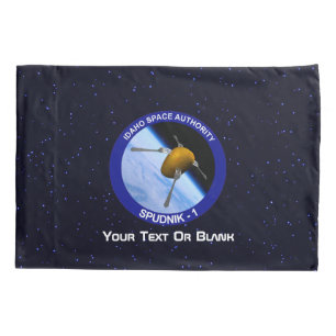 Patch für die Satellitenmission von Idaho Spudnik Kissenbezug