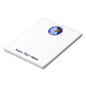 Patch für die Satellitenmission von Idaho Spudnik Notizblock (Rotiert)