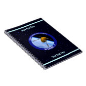 Patch für die Satellitenmission von Idaho Spudnik Notizblock (Rechte Seite)