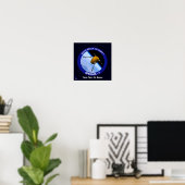 Patch für die Satellitenmission von Idaho Spudnik Poster (Heimbüro)