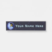 Patch für die Satellitenmission von Idaho Spudnik Türschild (Vorderseite )