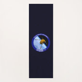 Patch für die Satellitenmission von Idaho Spudnik Yogamatte (Vorderseite)