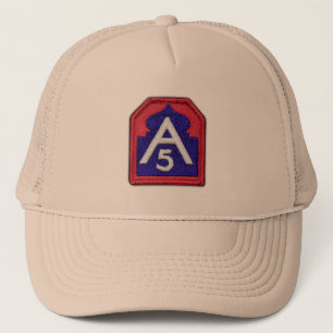 Patch Hat der fünfte Army Veterans Truckerkappe