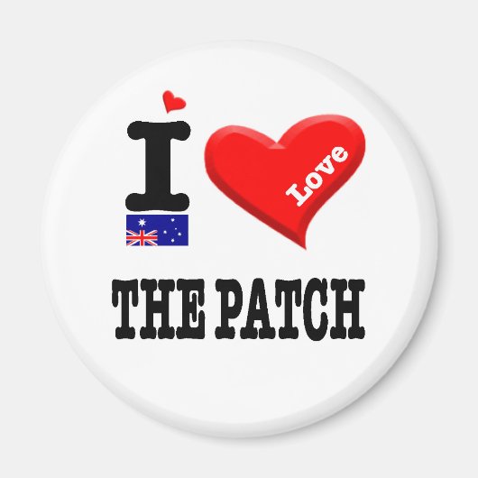 PATCH - I Liebe Magnet (Vorne)