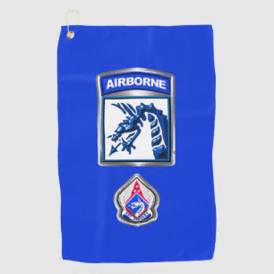 Patch & Insignien des Im Flugzeug Corps XVIII Golfhandtuch