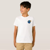 Patch-Logo für die Mir-Cassiopee-Mission T-Shirt (Vorne ganz)