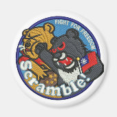 Patch Magnet für die Luftwaffe in Taiwan (Vorne)