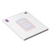 Patch Notepad für im Flugzeug Abteilung 82 Notizblock (angewinkelt)