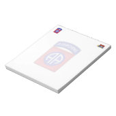 Patch Notepad für im Flugzeug Abteilung 82 Notizblock (Rotiert)