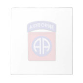 Patch Notepad für im Flugzeug Veteranen Notizblock (Vorderseite)