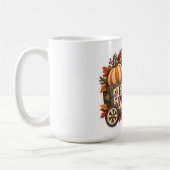 Patch Perfect Herbst-Kürbiswagen Kaffeetasse (Links)
