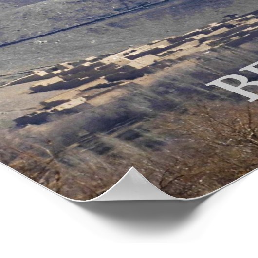 Patch Poster der 10. Mountain Division Fort Drum (Ecke)