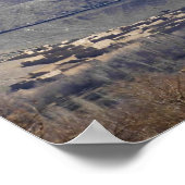 Patch Poster der 10. Mountain Division Fort Drum (Ecke)