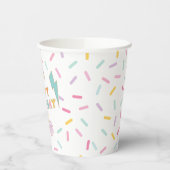 Patch Preppy Letter Birthday Pappbecher (Links)