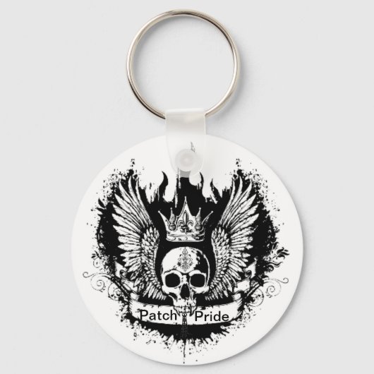 Patch Pride Schlüsselanhänger (Vorderseite)