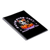 Patch purr-fect - Cat Pumpkin Patch Notebook Notizblock (Rechte Seite)