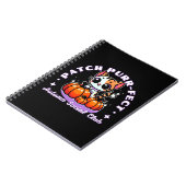 Patch purr-fect - Cat Pumpkin Patch Notebook Notizblock (Linke Seite)