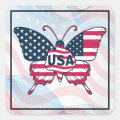 Patch Quadratischer Aufkleber (Vorderseite)