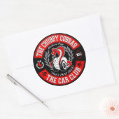 Patch Red 3" Runder Aufkleber (Umschlag)