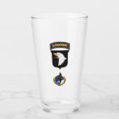 Patch "Screaming Eagles" der 101. Im Flugzeug Divi Glas (Vorderseite)