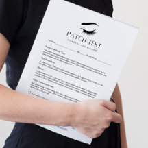 Patch Test Client Zustimmung Form Waiver 40 Seiten