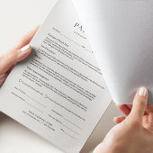 Patch Test Client Zustimmung Form Waiver 40 Seiten Notizblock