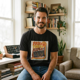 Patch Tweak Repeat. – Modular-Synthesizer T-Shirt
