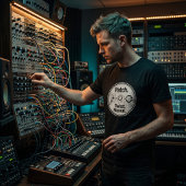 Patch Twist Repeat. – Modular-Synthesizer T-Shirt