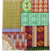 Patches Duschvorhang (Vorderseite)