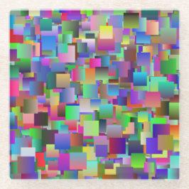 Patches Glass Untersetzer