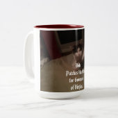 Patches Harless Kampagne Tasse (Vorderseite Links)