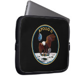 Patchinsignien der NASA Apollo 11 Moon Landing Lun Laptopschutzhülle (Vorne Rechts)