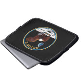 Patchinsignien der NASA Apollo 11 Moon Landing Lun Laptopschutzhülle (Vorne Knopf)