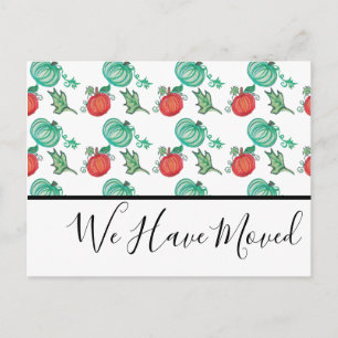 Patchkarte für den Wasserfarbenfall Postkarte