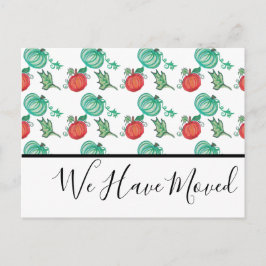 Patchkarte für den Wasserfarbenfall Postkarte