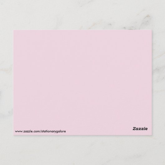 Patchkatzenpostkarte Postkarte (Rückseite)