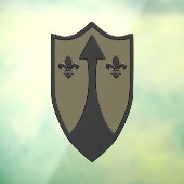 Patchklammer für die 72. Runde Fensteraufkleber (Blatt 3)