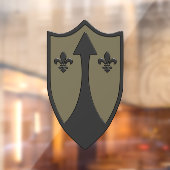 Patchklammer für die 72. Runde Fensteraufkleber (Blatt 2)