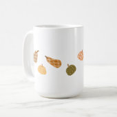 Patchkolonie für Autumn Pumpkin - Rustic Fall Co Kaffeetasse (Vorderseite Links)
