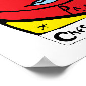 Patchlogos für die Mission von Mir-Perseus Poster (Ecke)