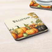 Patchmonogramm Getränkeuntersetzer (Linke Seite)