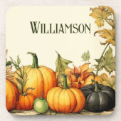 Patchmonogramm Getränkeuntersetzer (Vorderseite)