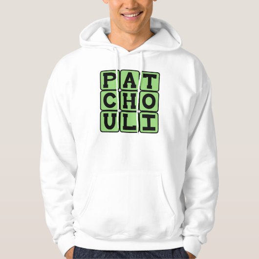 Patchouli, Hippie Oil Hoodie (Vorderseite)